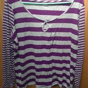 Cute striped hooded gop